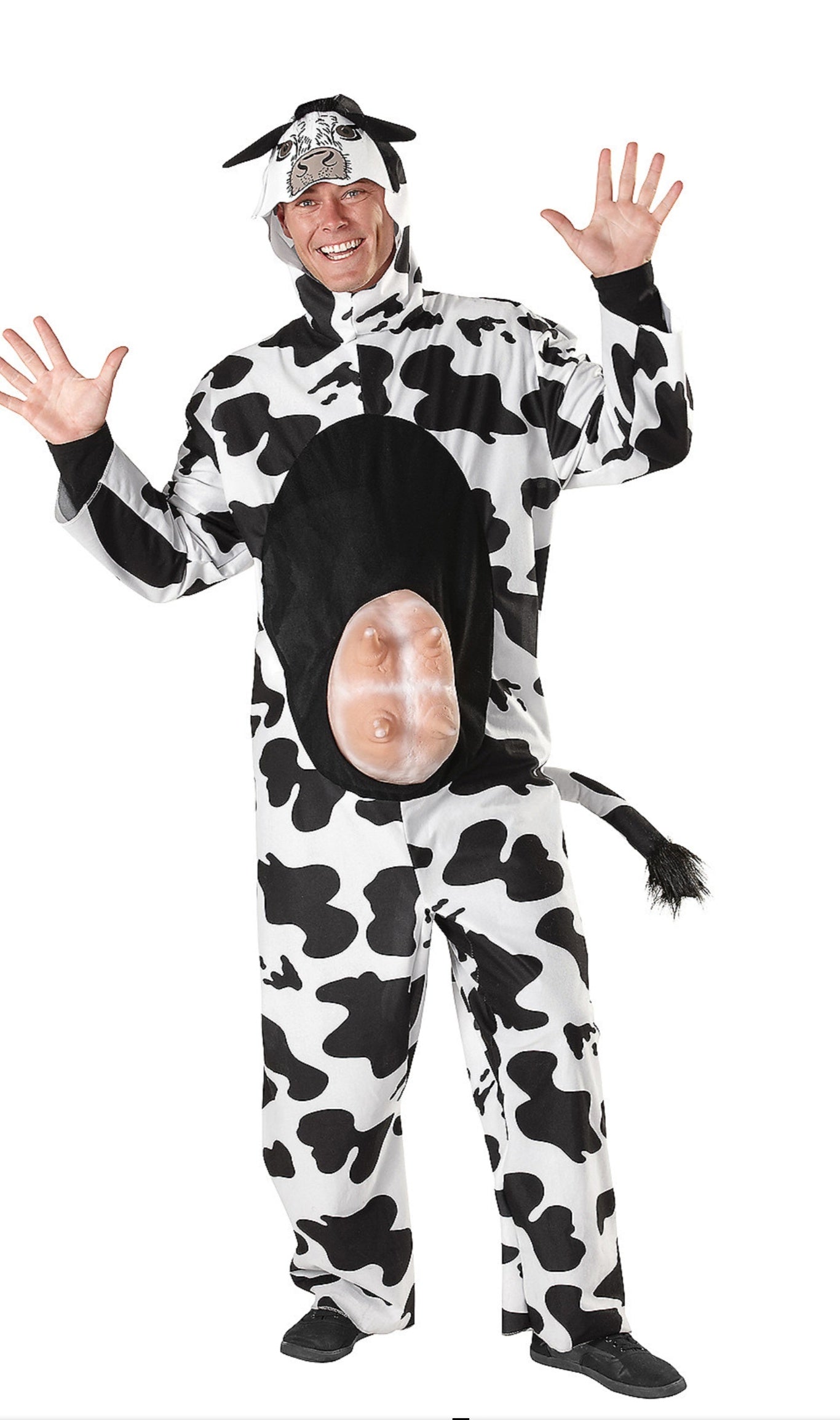 Adults Barnyard Cow Costume