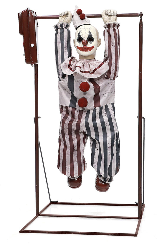 3 Ft. Animated Tumbling Clown Doll Halloween Decoration