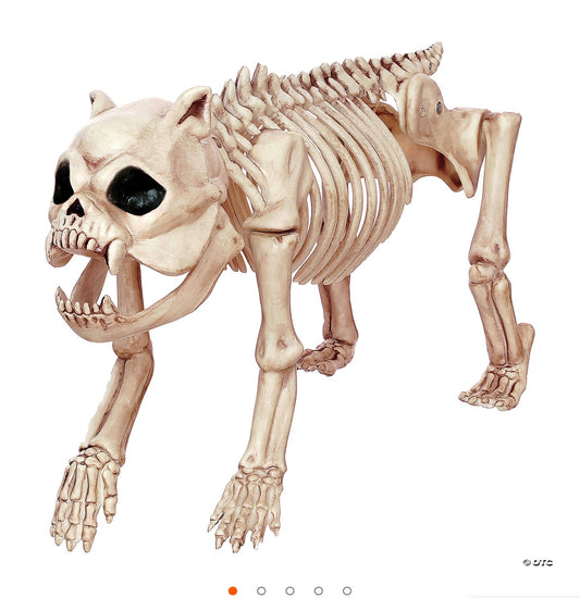 Bones the Dog Skeleton Halloween Decoration Prop