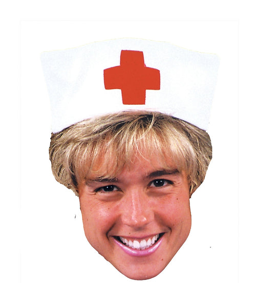 Adults White Nurse Hat