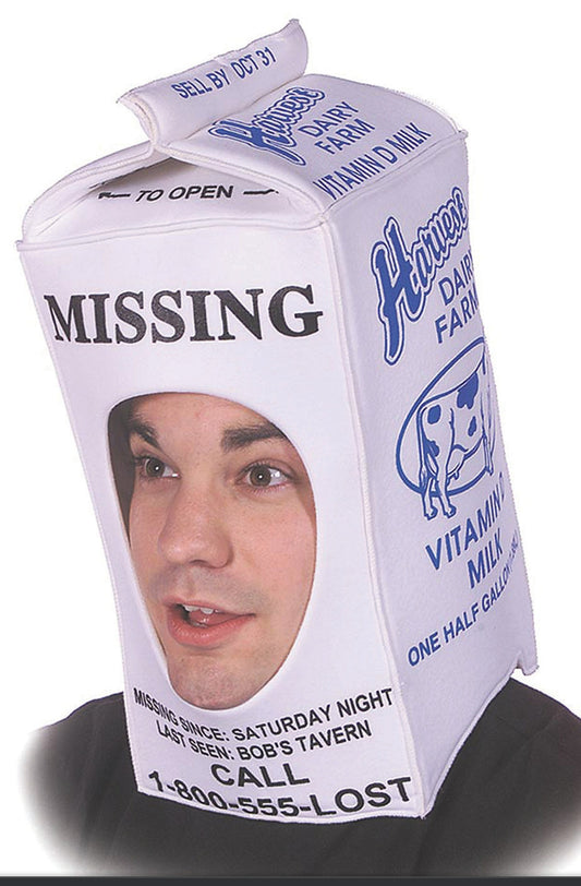 Adults Missing Milk Carton Hat