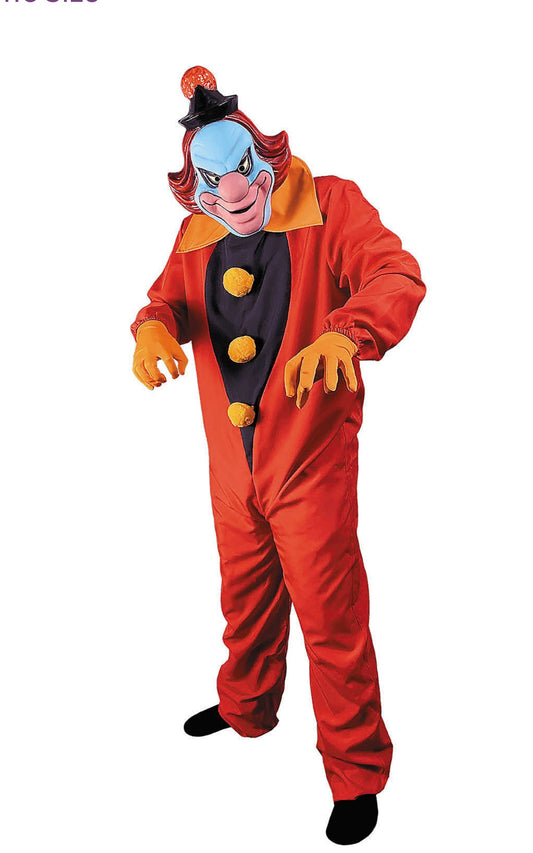 Adults Scooby-Doo!™ The Ghost Clown Costume and Mask - One Size